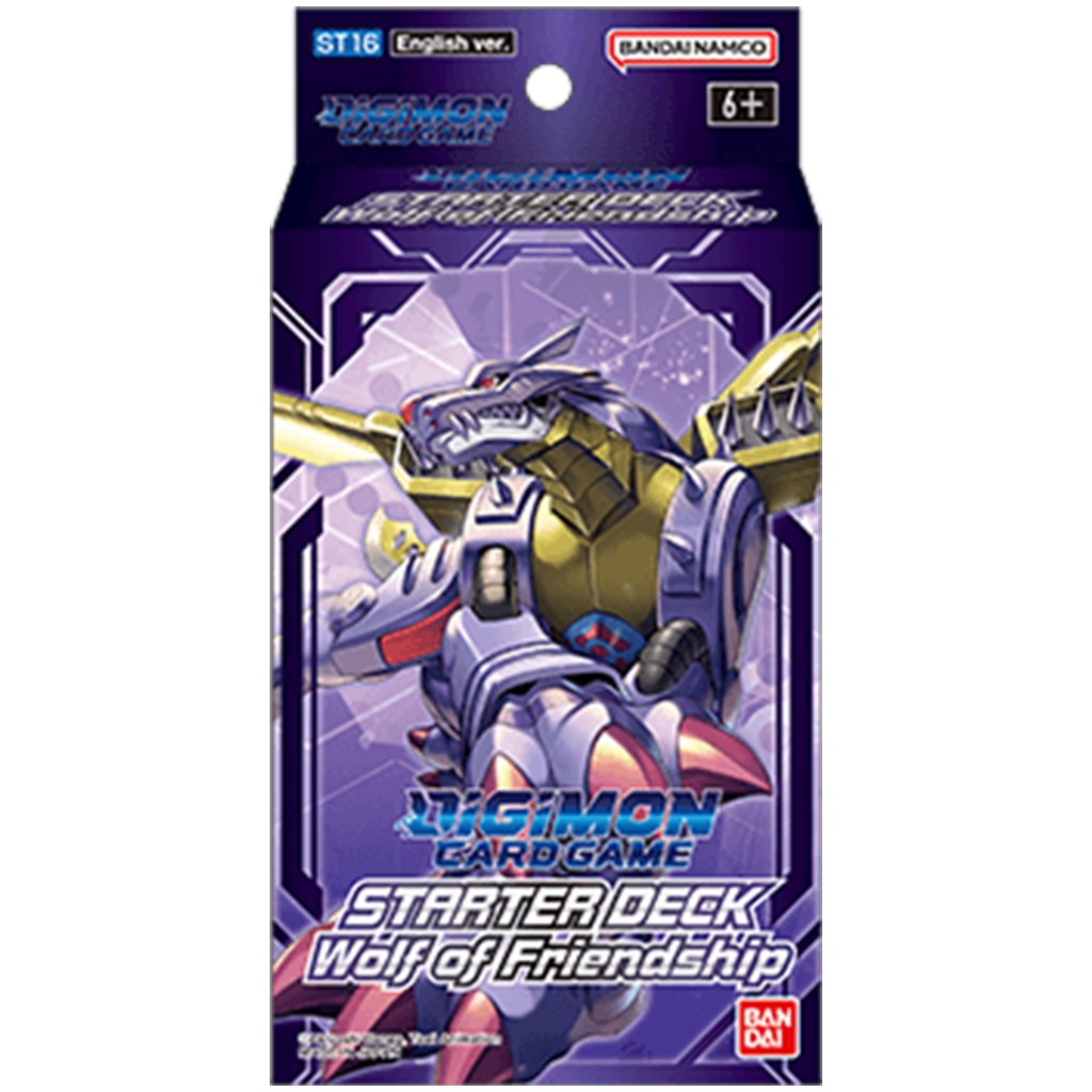 Wolf of Friendship Starter Deck - Starter Deck 16: Wolf of Friendship -  Digimon Card Game