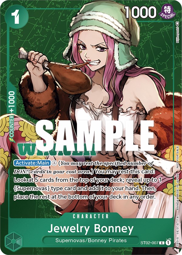 Jewelry Bonney (Tournament Pack Vol. 3) [Winner] One Piece Promotion