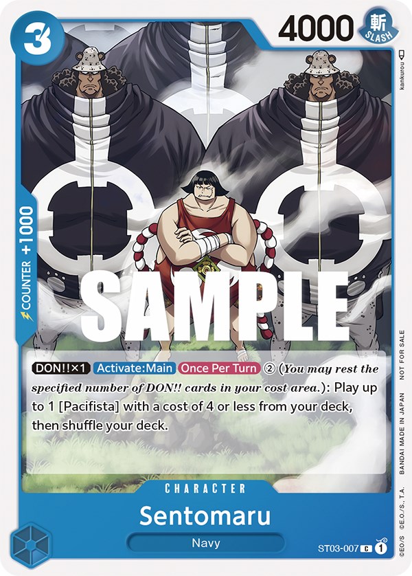 Sentomaru (Tournament Pack Vol. 3) [Participant] - One Piece Promotion ...