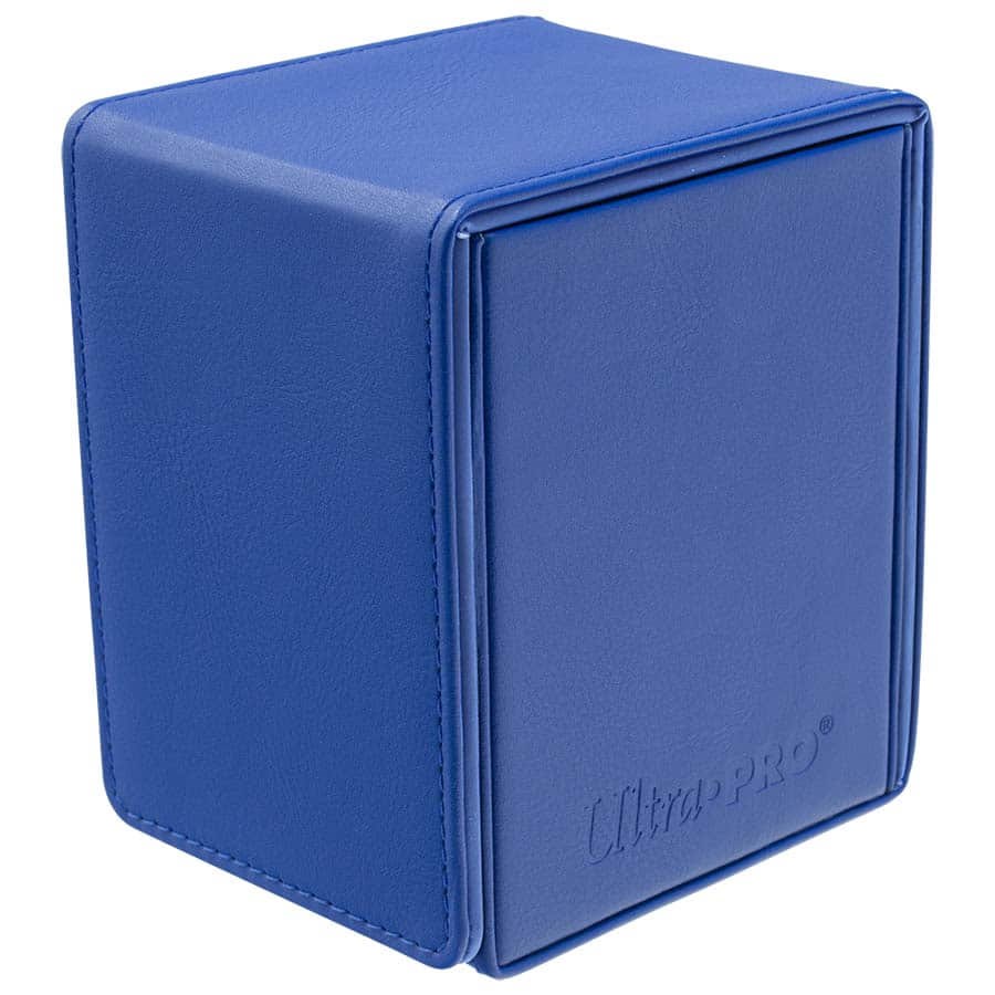 Vivid Alcove Flip Deck Box - Blue - Ultra Pro Deck Boxes - Deck Boxes