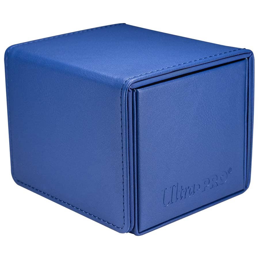Vivid Alcove Edge Deck Box Blue Ultra Pro Deck Boxes Deck Boxes
