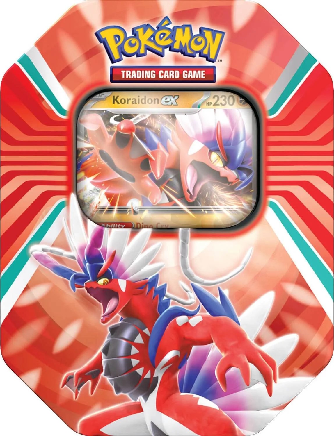 Pokemon TCG: Paldea Legends Tin Bundle - Miraidon ex & Koraidon ex —  MyShopville