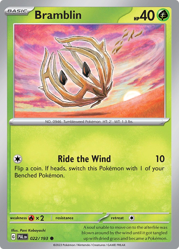 Bramblin card artwork