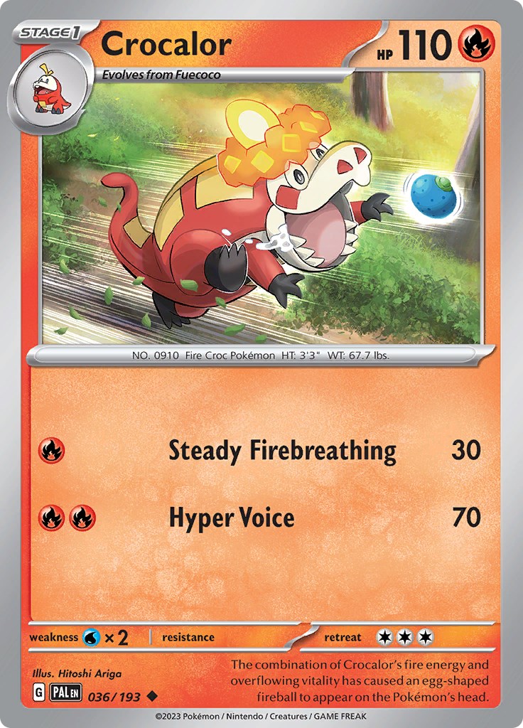 Crocalor card artwork