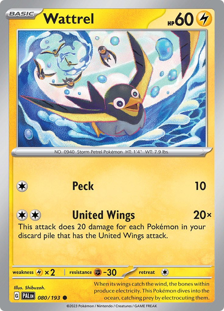 Wattrel card artwork