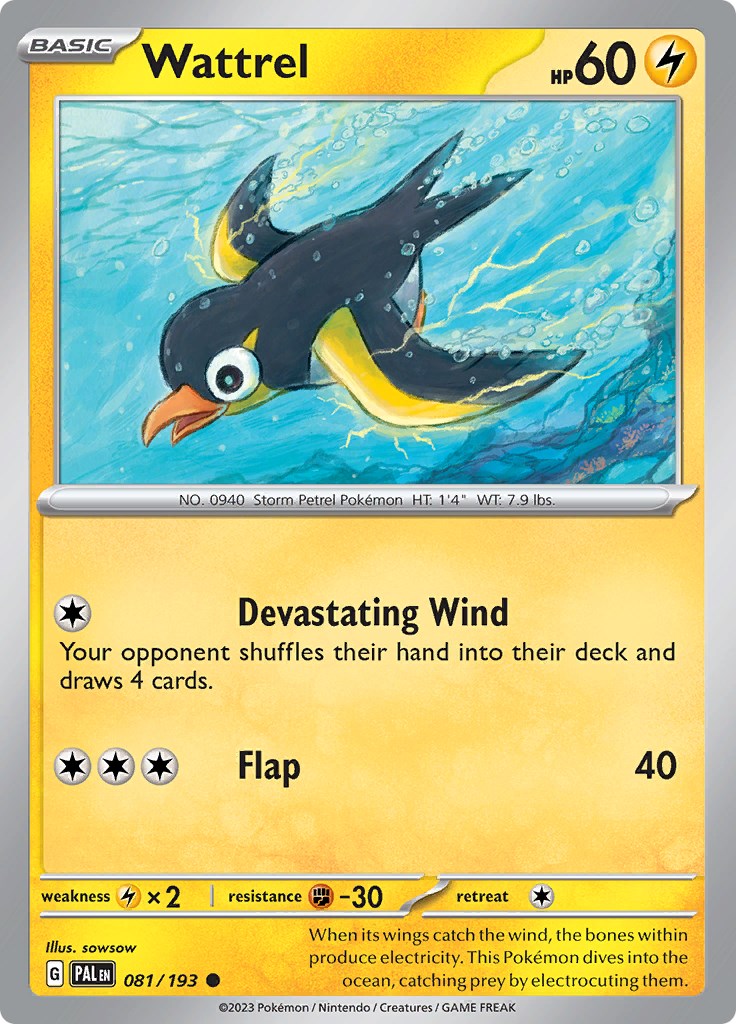 Wattrel card artwork