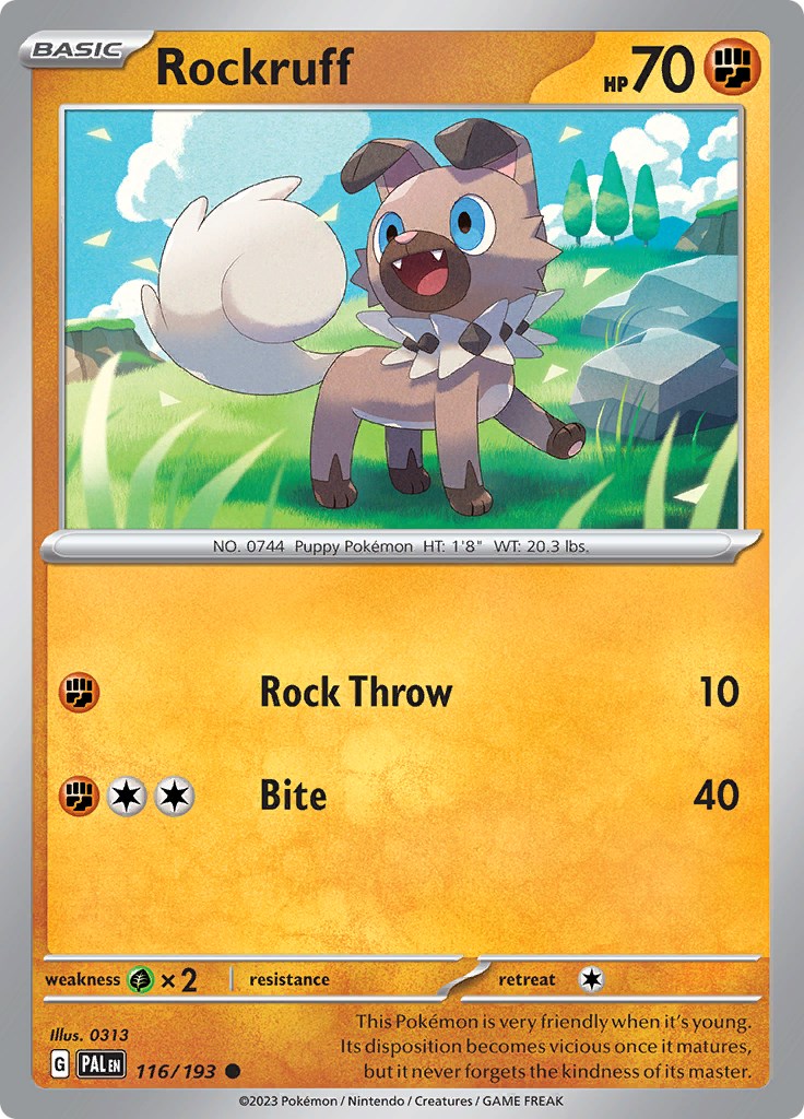 Pokémon Duel - ID-489 - Rockruff