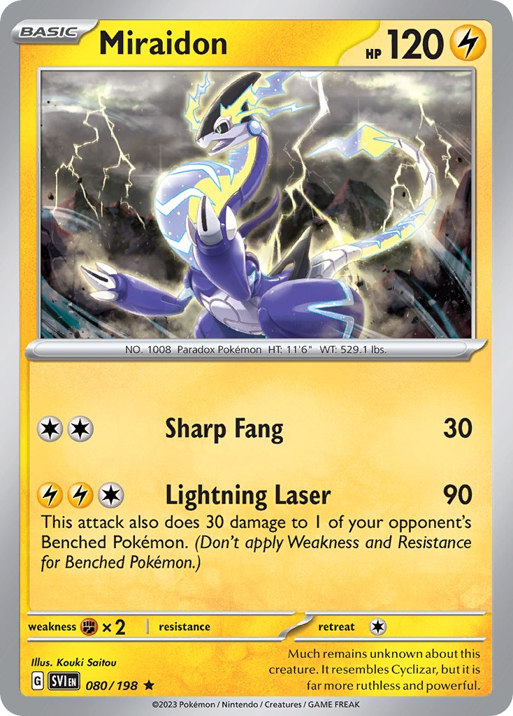 Miraidon card artwork
