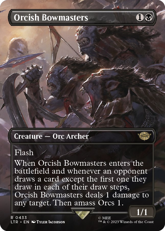 Orcish Bowmasters (Borderless) - Universes Beyond: The Lord of the 