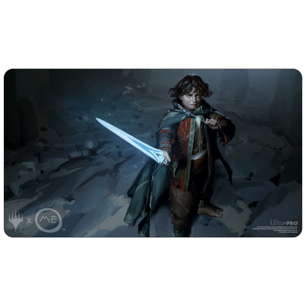 The Lord of the Rings Tales of Middleearth Frodo Standard Gaming Playmat for Magic The