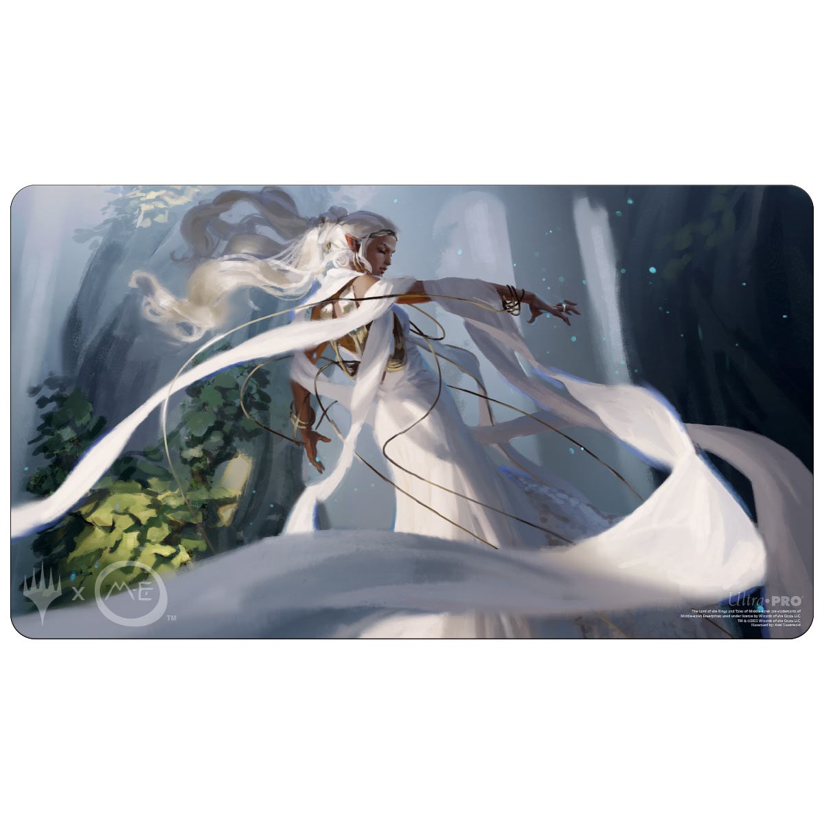 The Lord of the Rings Tales of Middleearth Galadriel Standard Gaming Playmat for Magic The