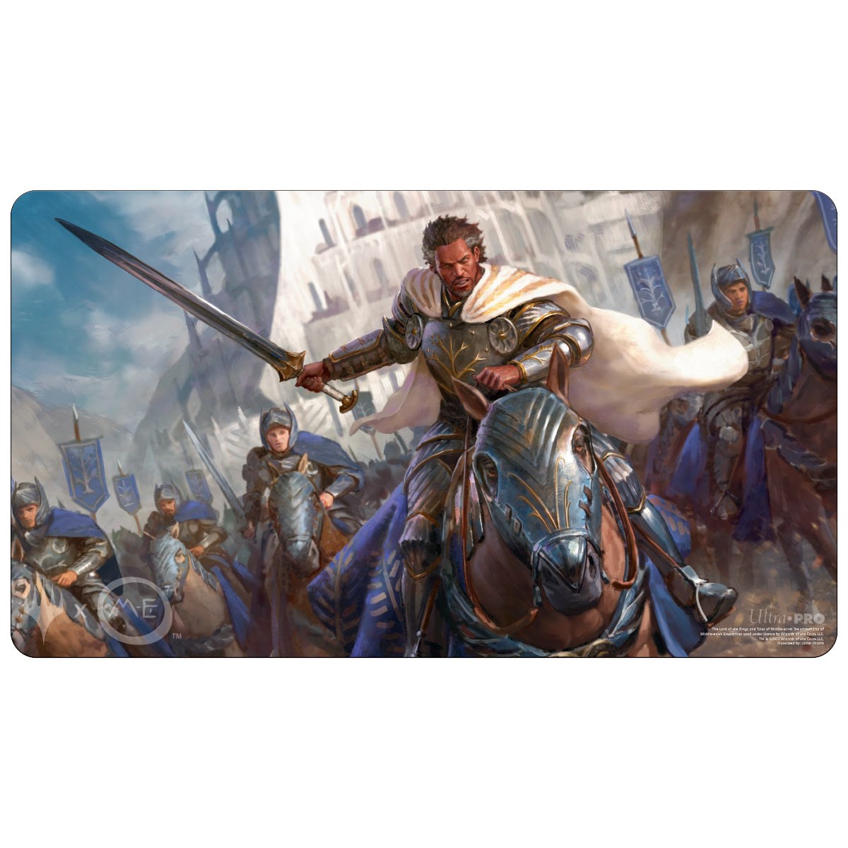 The Lord of the Rings Tales of Middleearth Aragorn Standard Gaming Playmat for Magic The
