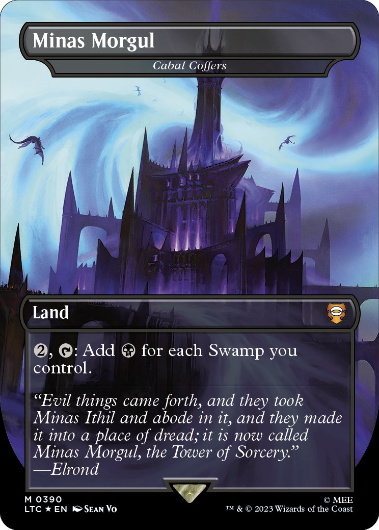 Regular Art Series MINAS TIRITH mtg NM-M Lord of The Rings