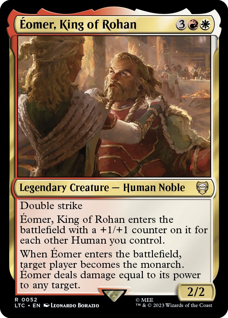 Eomer, King of Rohan - Commander: The Lord of the Rings: Tales of ...