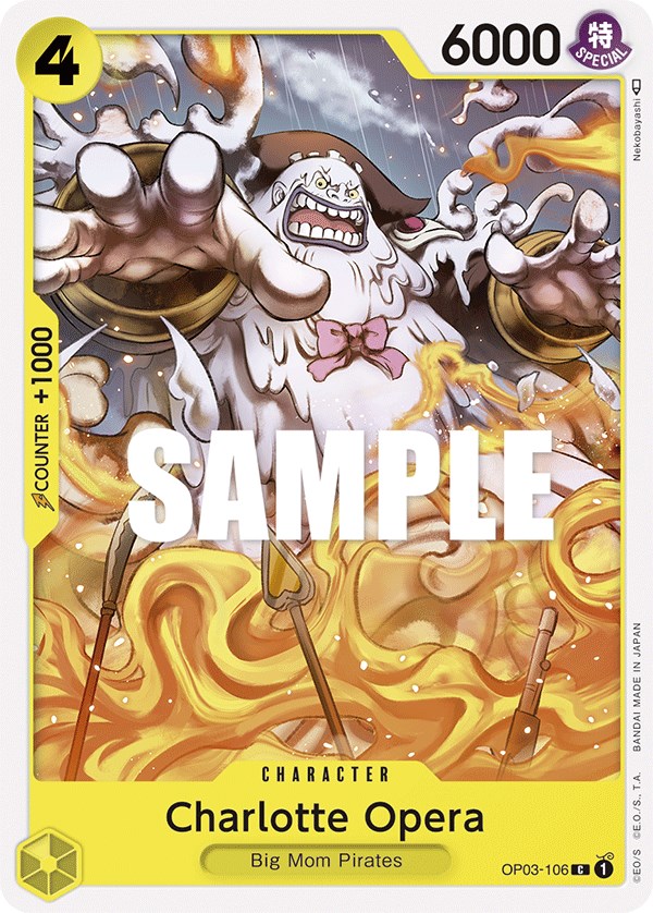 Charlotte Opera Pillars of Strength One Piece Card Game