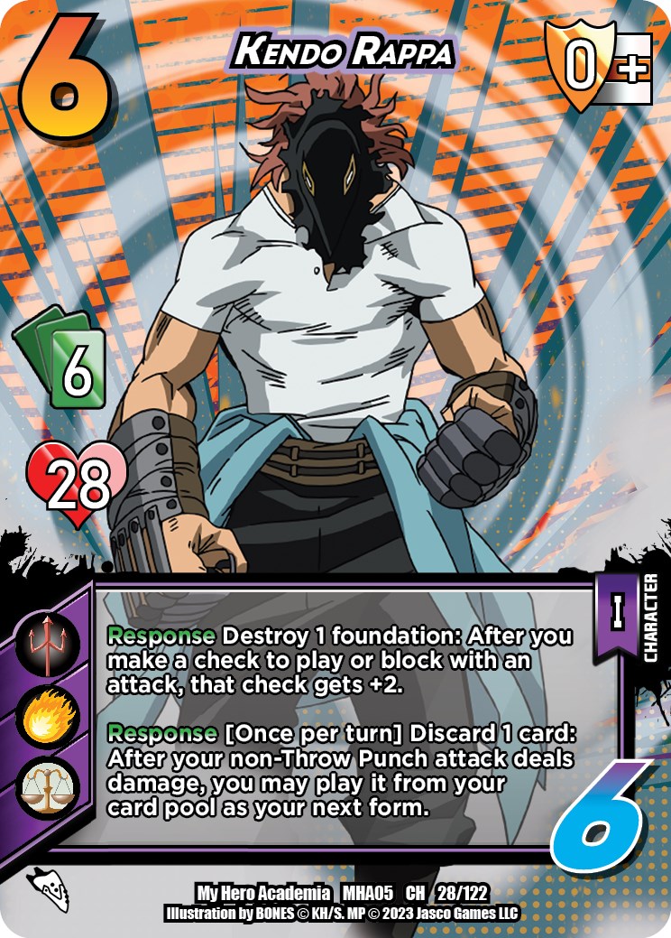 Kendo Rappa UniVersus My Hero Academia Undaunted Raid UniVersus 500957