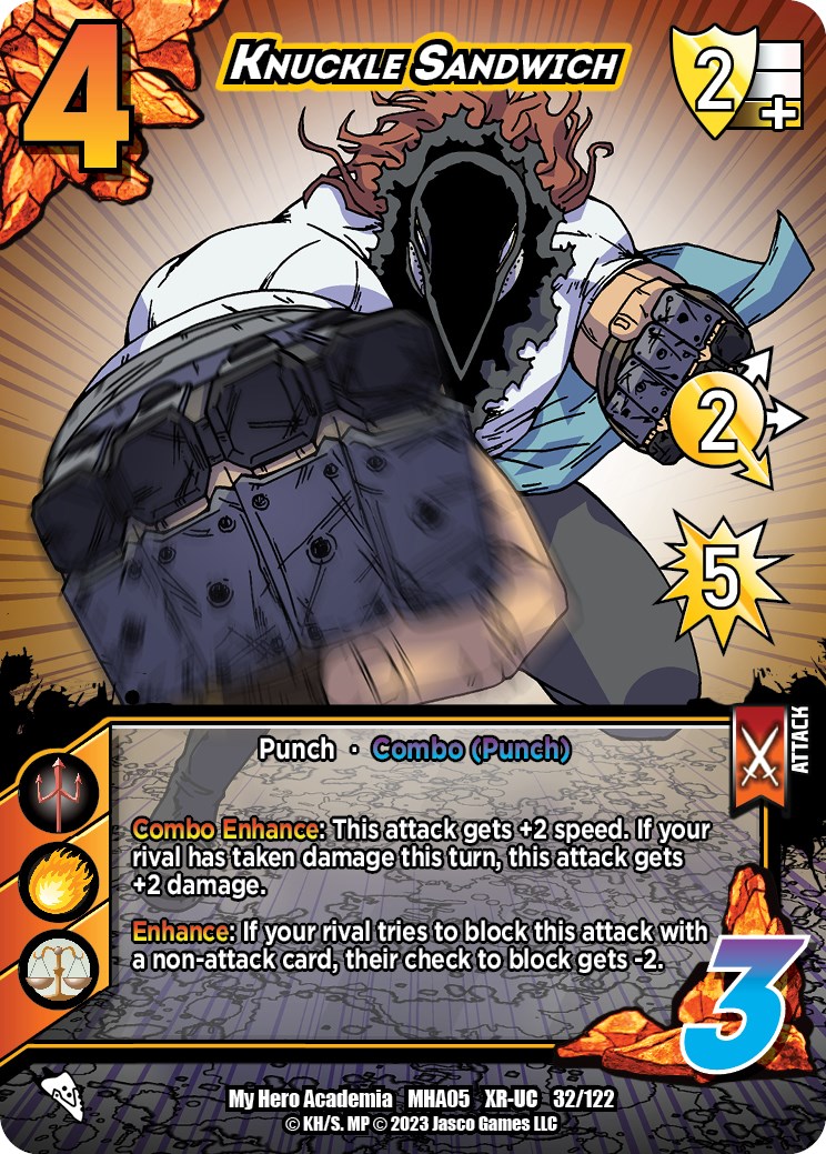 Knuckle Sandwich (XR) UniVersus My Hero Academia Undaunted Raid UniVersus
