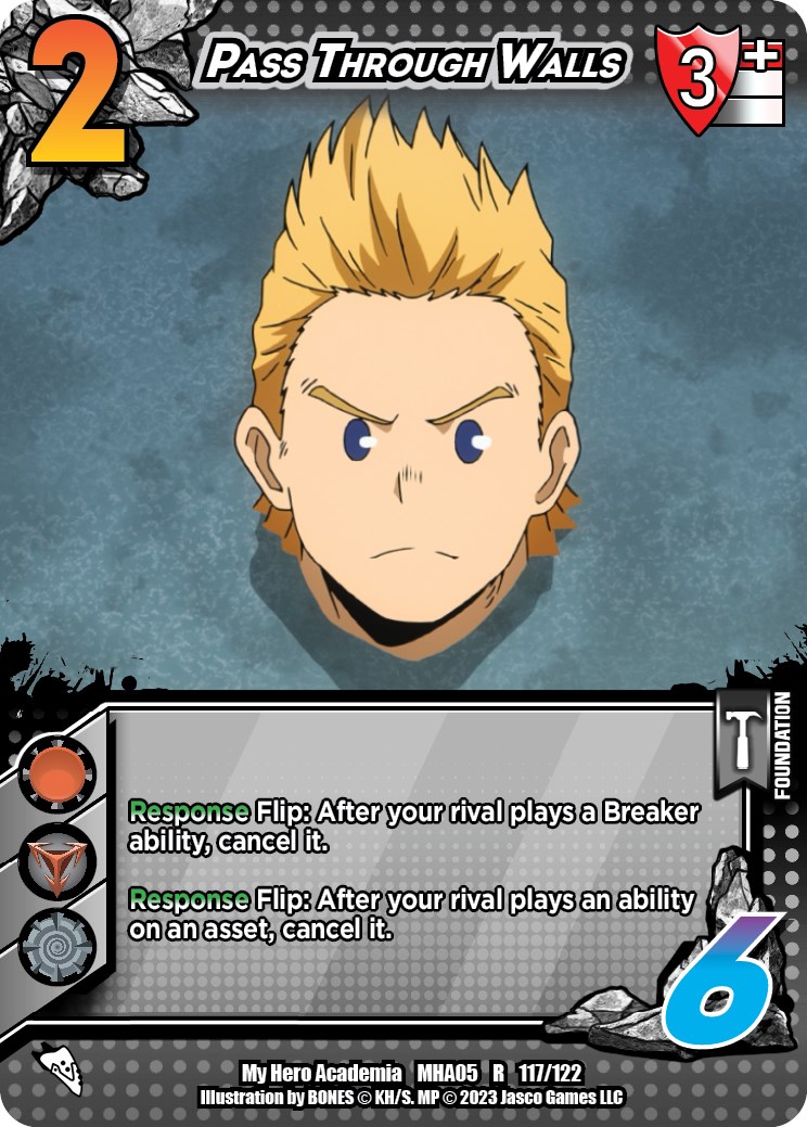 Pass Through Walls UniVersus My Hero Academia Undaunted Raid