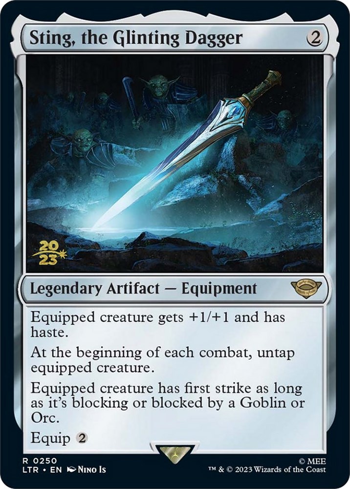 Sting, the Glinting Dagger - Prerelease Cards - Magic: The Gathering