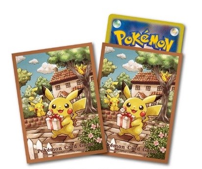 Pokemon TCG: Pokemon Center Japan Exclusive Card Sleeves - Pikachu's ...