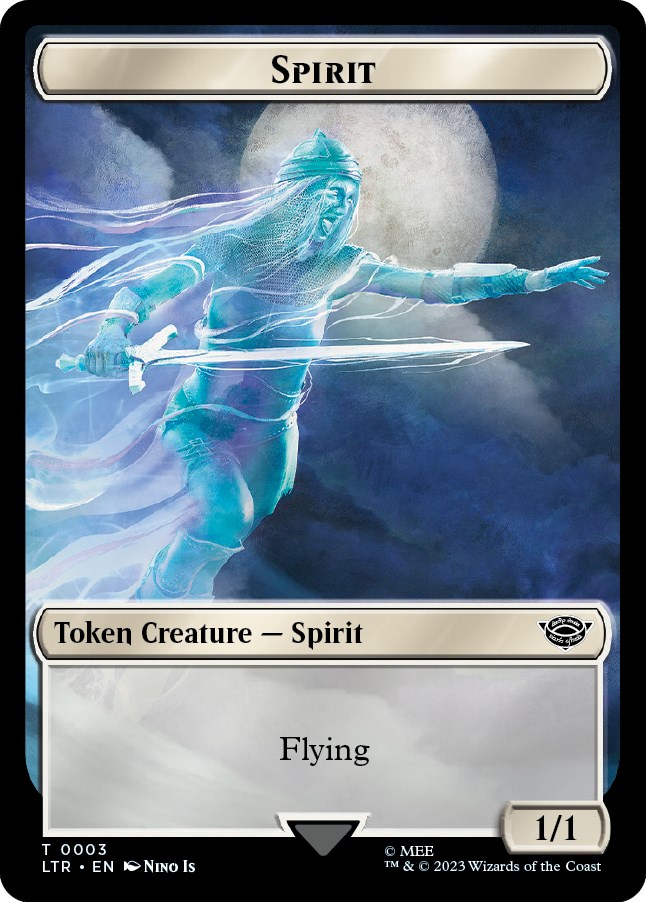 Tokens of Spirit ニールセン トークン foil - マジック：ザ・ギャザリング