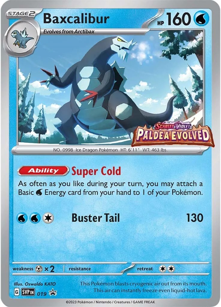 Baxcalibur card artwork