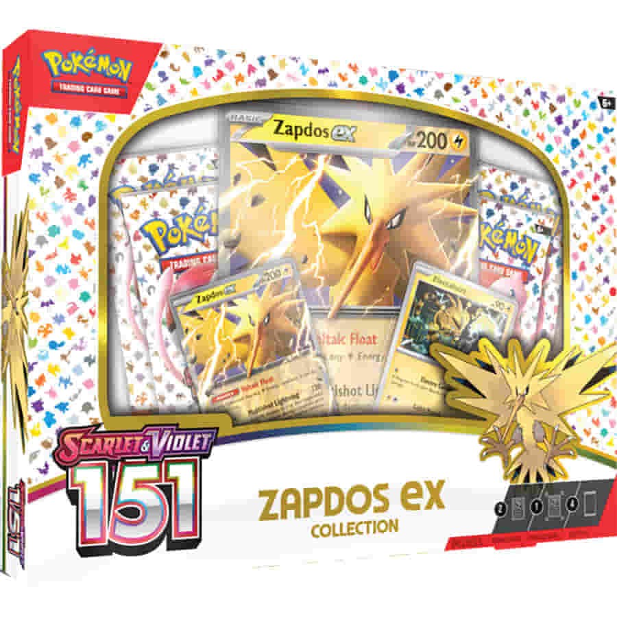Zapdos ex - 192/165 Full Art Ultra Rare - Pokemon 151 Set – JAB