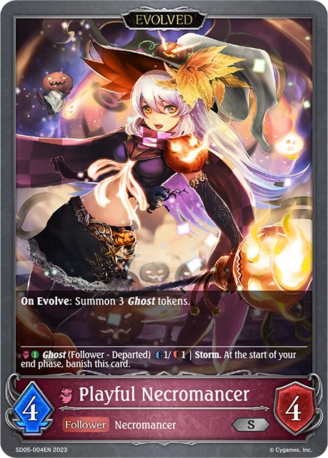 Shadowverse Evolve Starter Deck: Waltz of The Undying Night - SD05: Waltz of The Undying Night (SD05)