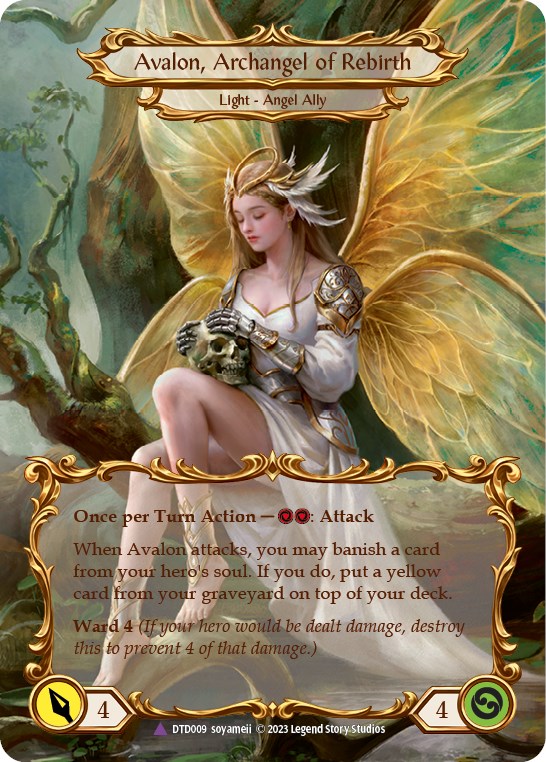 Figment of Rebirth // Avalon, Archangel of Rebirth (Marvel) - Dusk