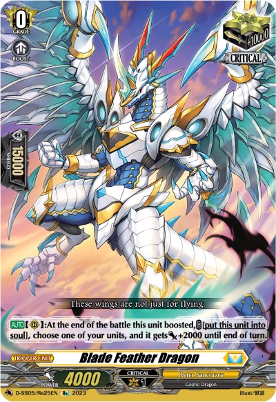 Blade Feather Dragon - D-SS05: Festival Booster 2023 - Cardfight Vanguard