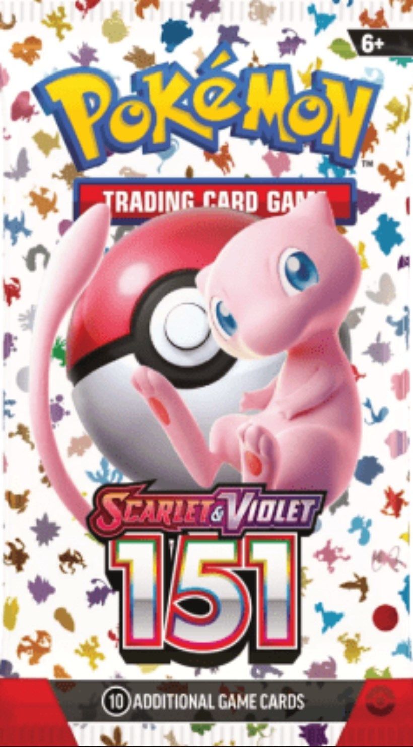 Pokémon TCG: Scarlet & Violet Sleeved Booster Pack (10 Cards