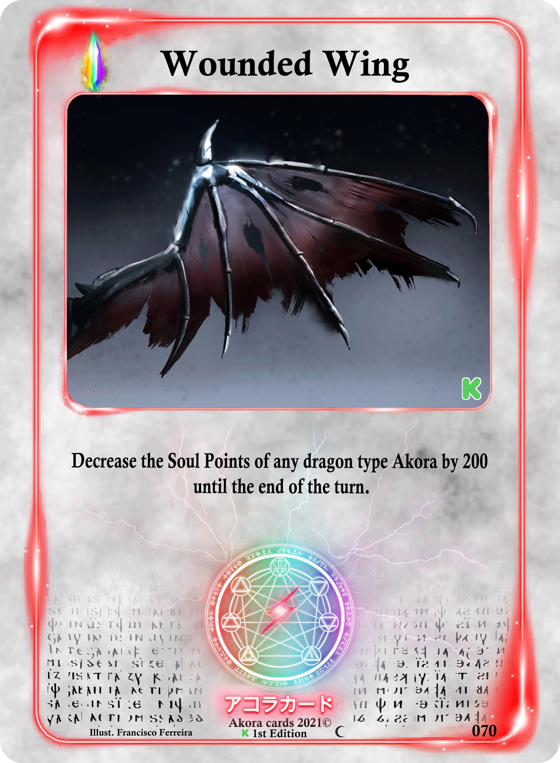 Wounded Wing Spellbound Wings [Kickstarter Edition] Akora TCG