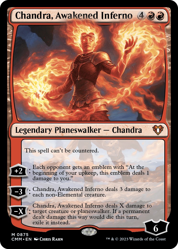 Chandra, Awakened Inferno - Commander Masters - Magic: The Gathering