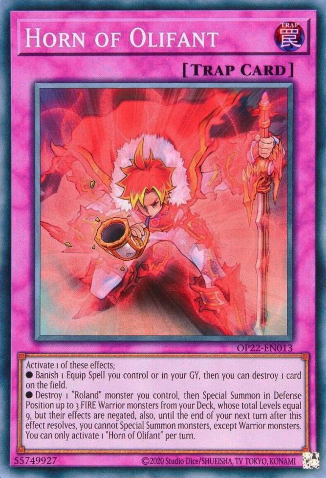Horn Of Olifant - Yu-Gi-Oh! Trading Card (MP21-EN149) - Common - 1st Edition - View #4