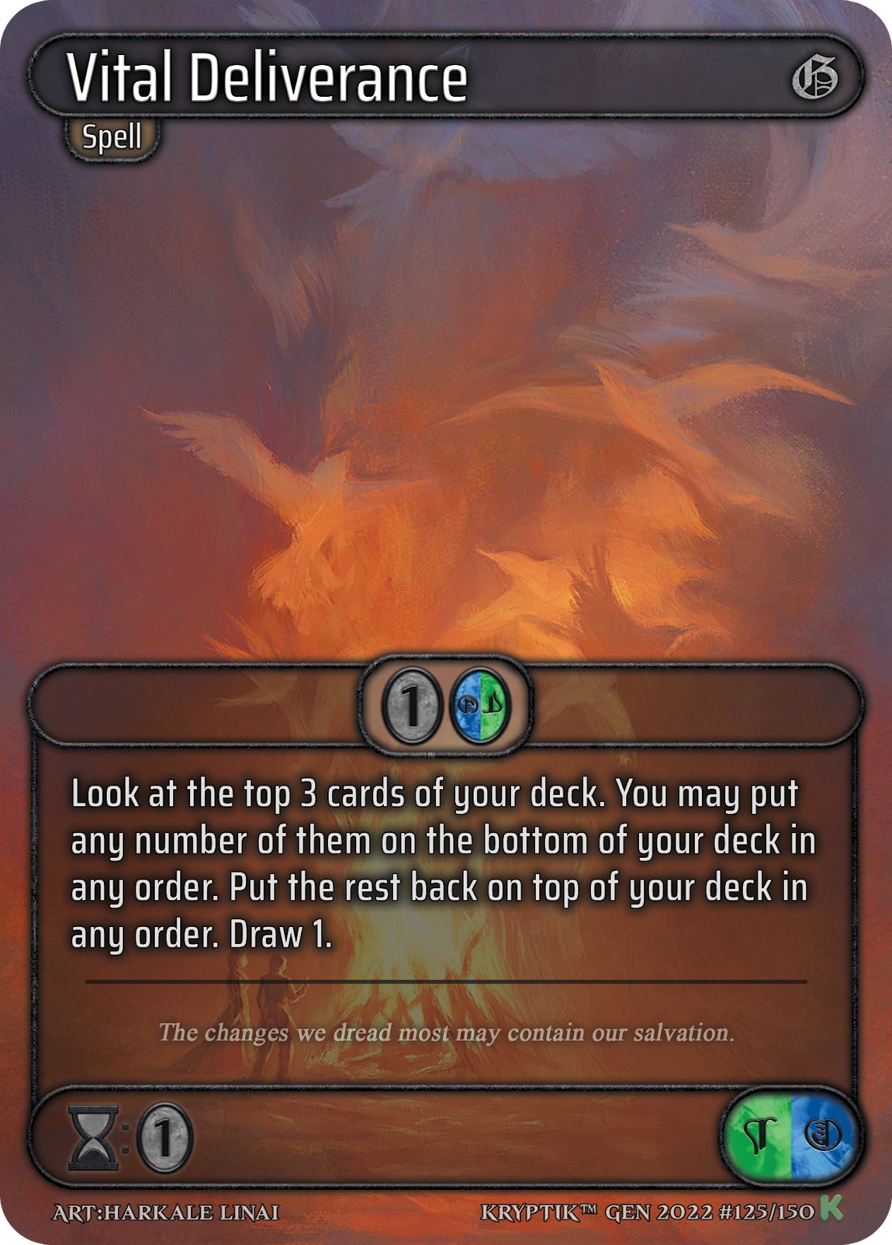 Vital Deliverance Genesis [Kickstarter] Kryptik TCG