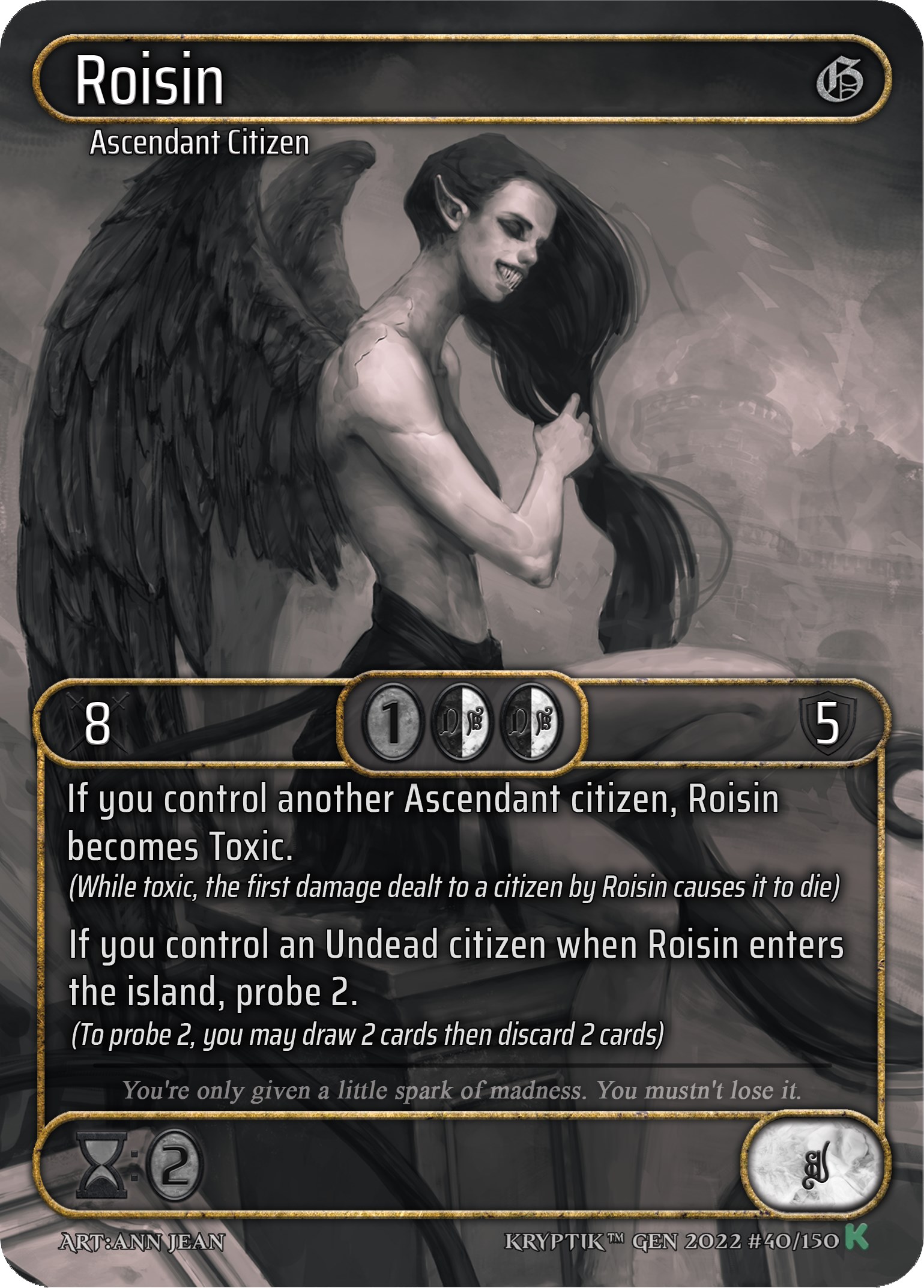 Roisin (Box Topper) - Genesis [Kickstarter] - Kryptik TCG
