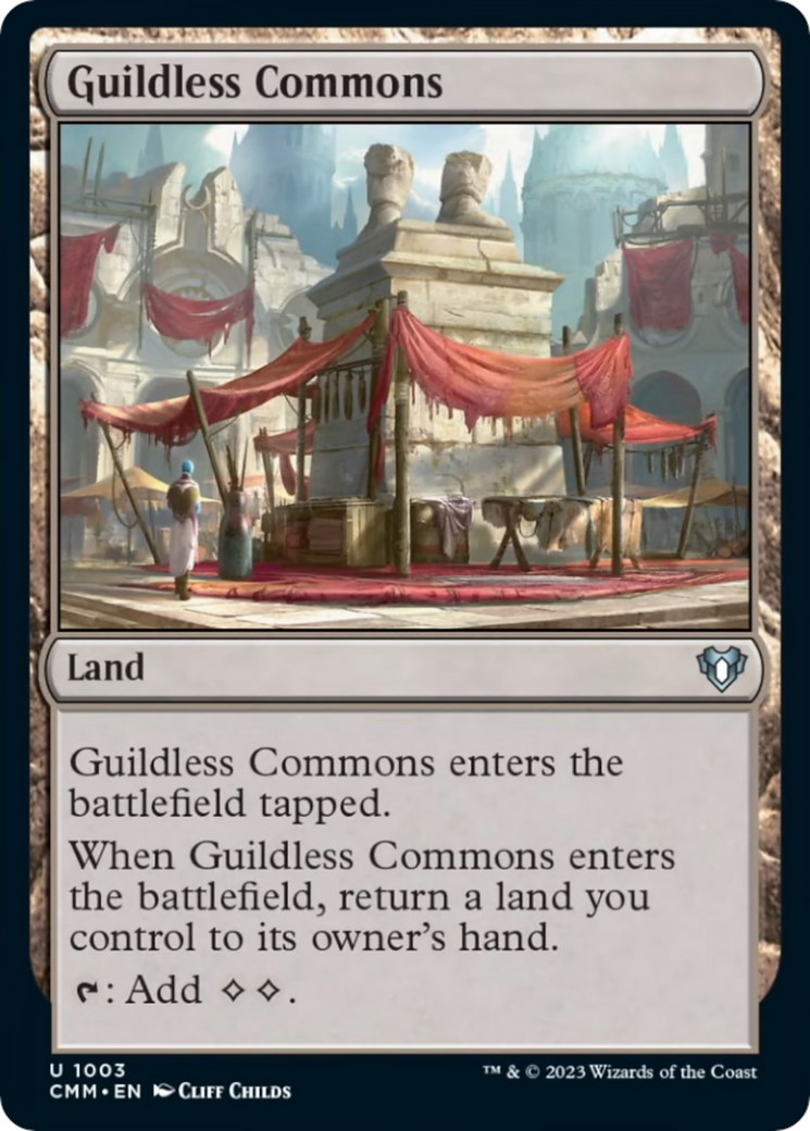 Magic: The Gathering - Guildless Commons (Ritrovo Dei Senza Gilda) - Commander Legends [U - Italiano] - copertina