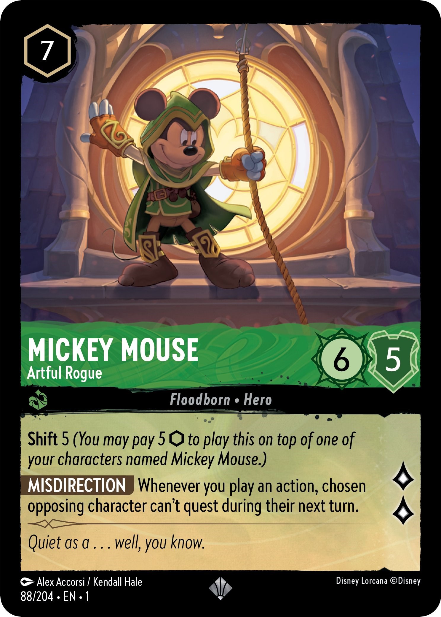 Mickey Mouse - Artful Rogue - The First Chapter - Disney Lorcana