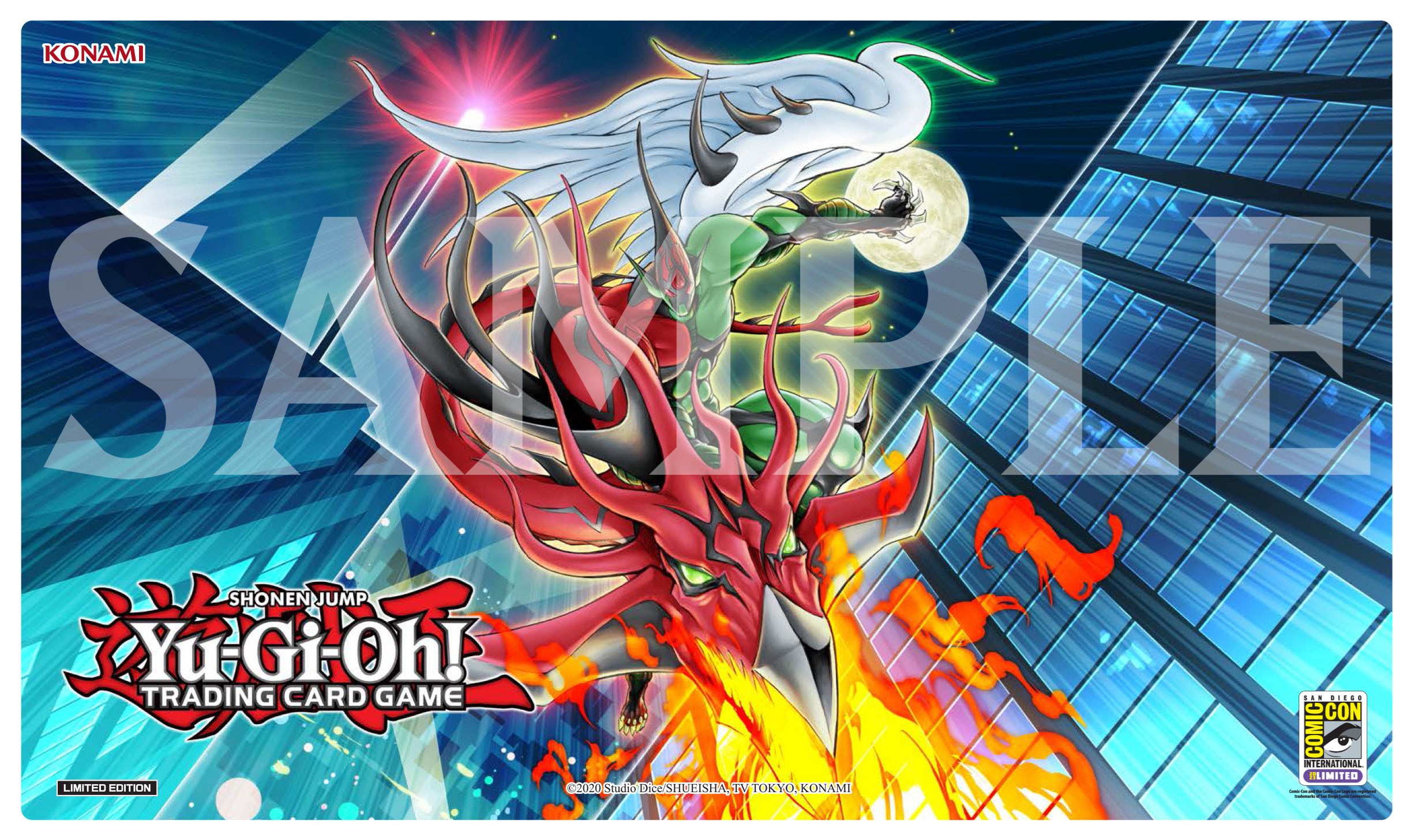 Yu Gi Oh 2023 San Diego Event Limited Edition Game Mat Elemental