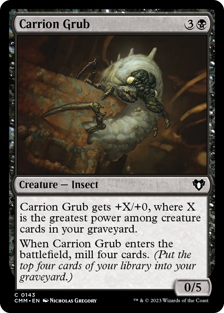 Carrion Grub - Commander Masters - Magic: The Gathering