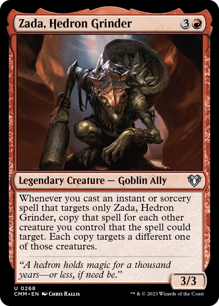 Zada, Hedron Grinder - Commander Masters - Magic: The Gathering