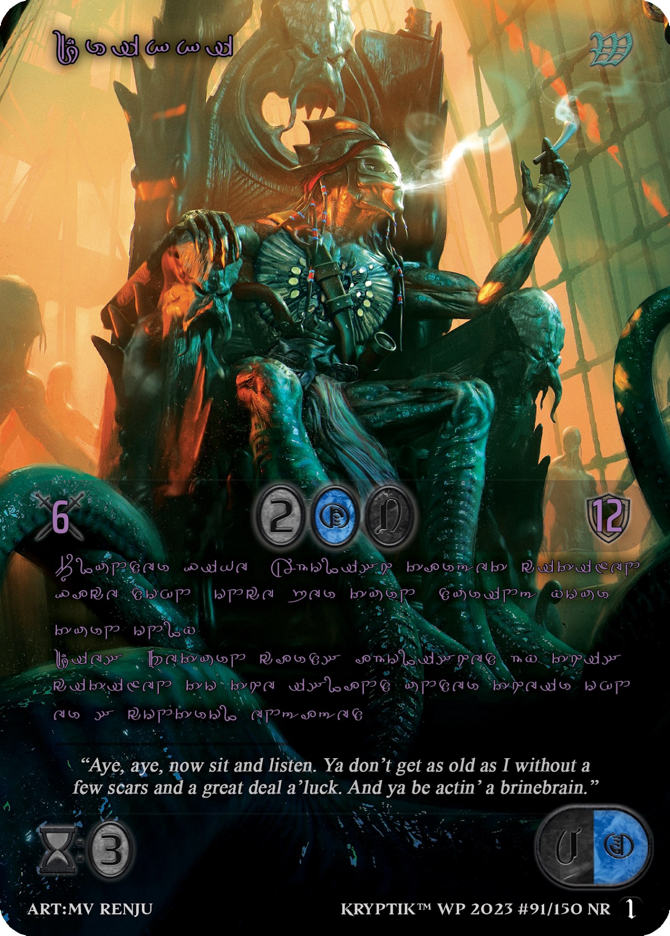 Drikki (Purple Kryptik Language) - Wicked Prophecy [Wave 1] - Kryptik TCG
