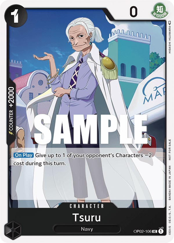 Tsuru (Event Pack Vol. 2) One Piece Promotion Cards One Piece Card Game