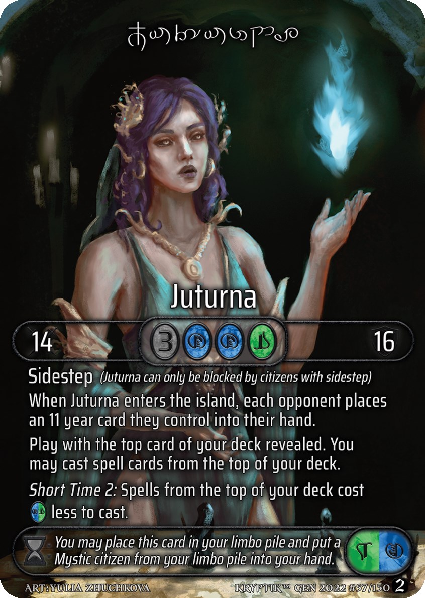 Juturna (Wave 2 Prize Support Cards) Kryptik Promos Kryptik TCG