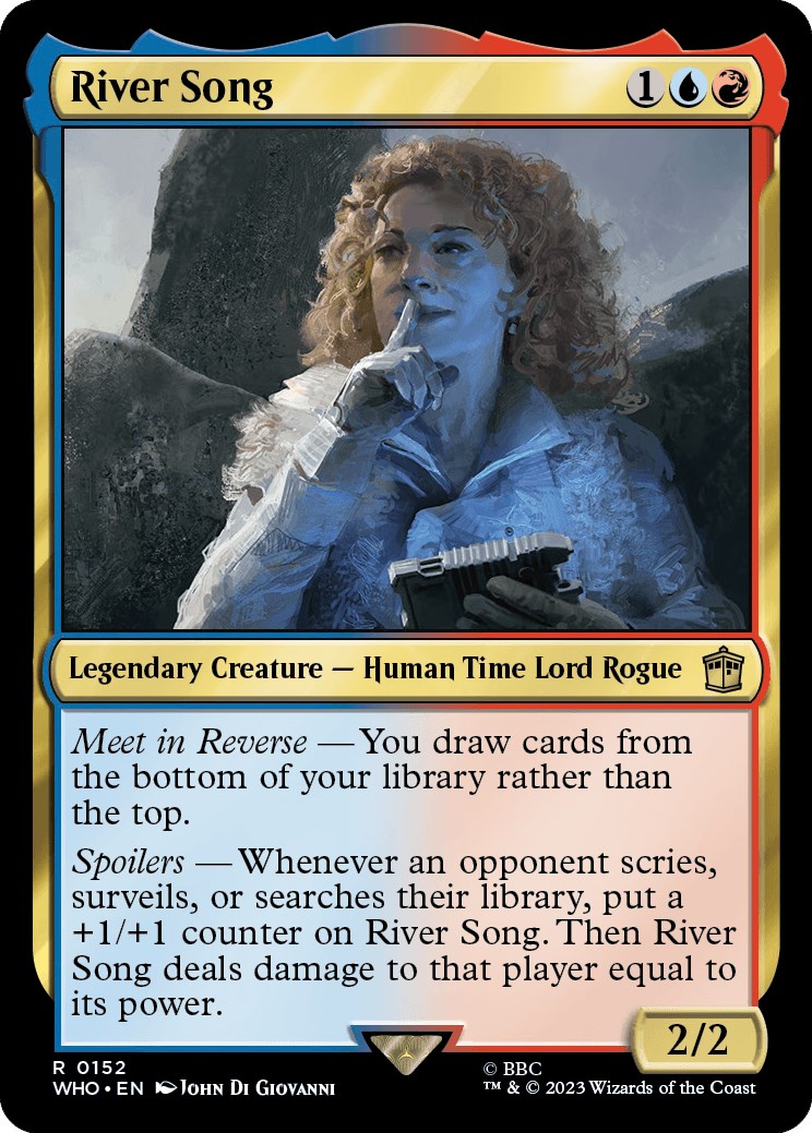 River Song - Universes Beyond: Doctor Who - Magic: The Gathering
