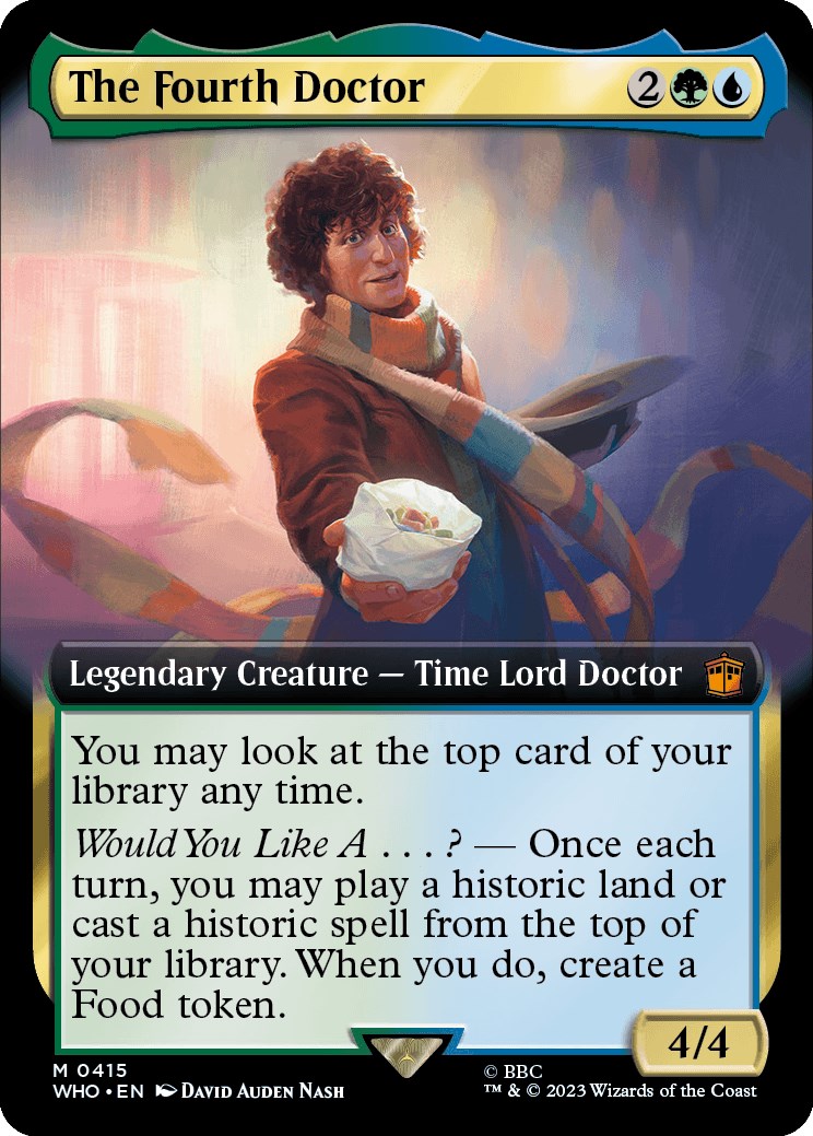 The Fourth Doctor (Extended Art) - Universes Beyond: Doctor Who - Magic ...