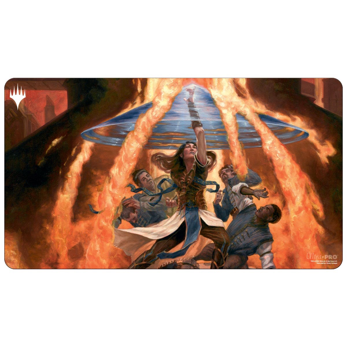 Commander Masters Fierce Guardianship Standard Gaming Playmat for Magic