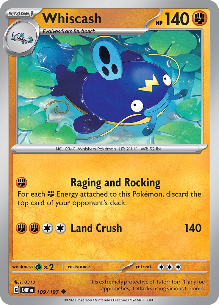 Whiscash card artwork