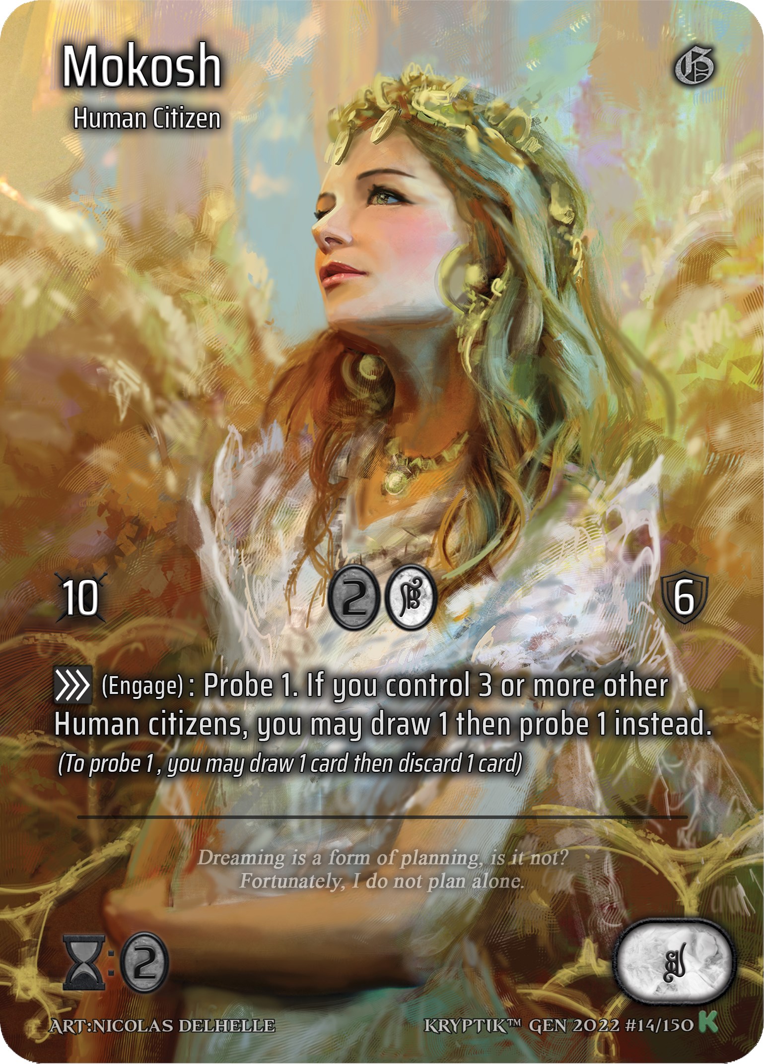 Mokosh (Full Art) - Genesis [Kickstarter] - Kryptik TCG