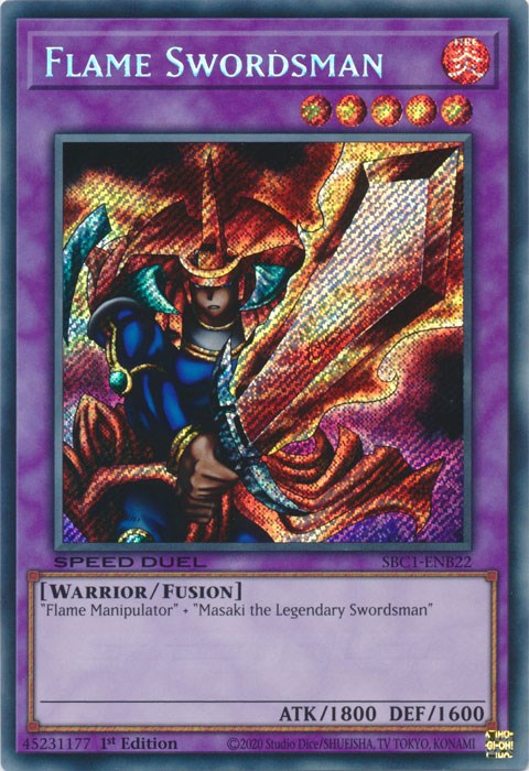 Ferocious Flame Swordsman - Duel Overload - YuGiOh